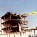Abriss der Betriebsschule 2001/2002